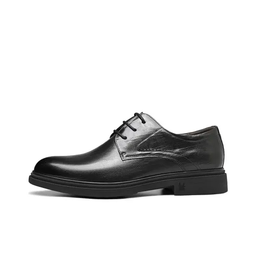 Spider King Dress Shoes Men Low-Top Black