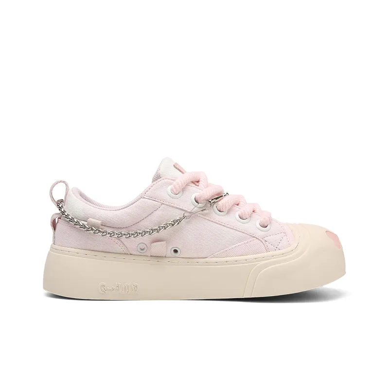 Q AND Coverage Slip Resistant Cushioning Abrasion Resistant Low Top Skateboard Shoes Unisex-2