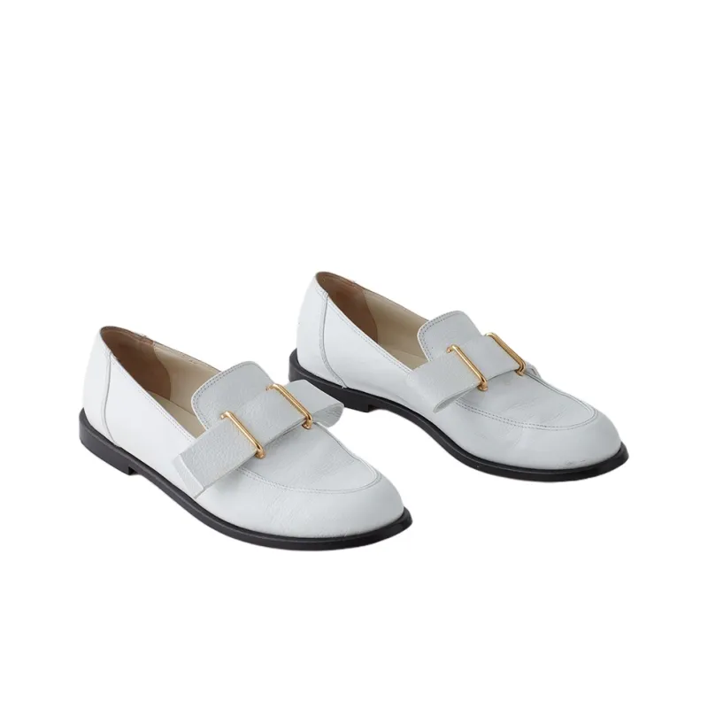 TIBI Morris Loafers Women's White-2