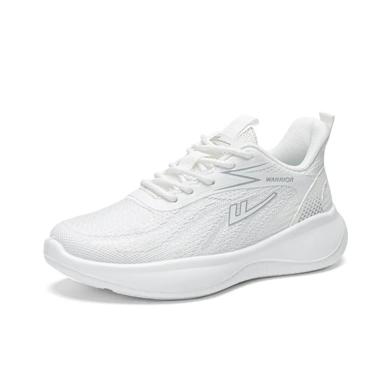 Warrior Wear resistant And Lightweight Low Top Running Shoes Women's White-1