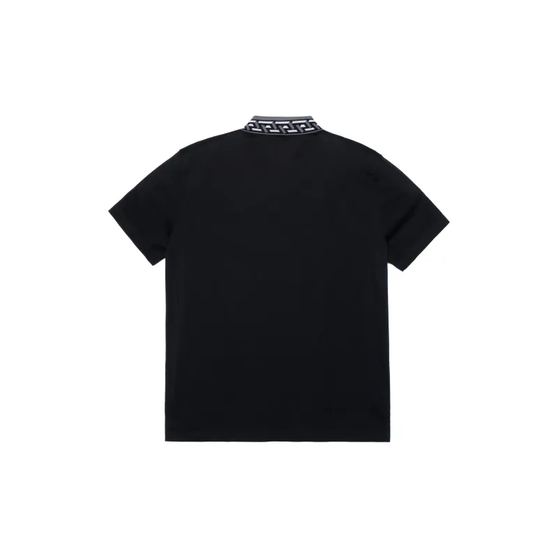 VERSACE Polo Shirts Men's Black-1