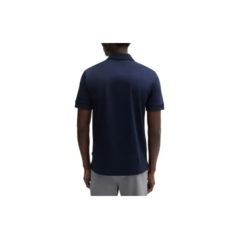 HUGO BOSS FW24 Polo Shirt Men's Dark Blue-1