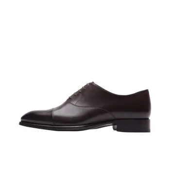 Brioni Dress Shoes Men Low-Top Brown