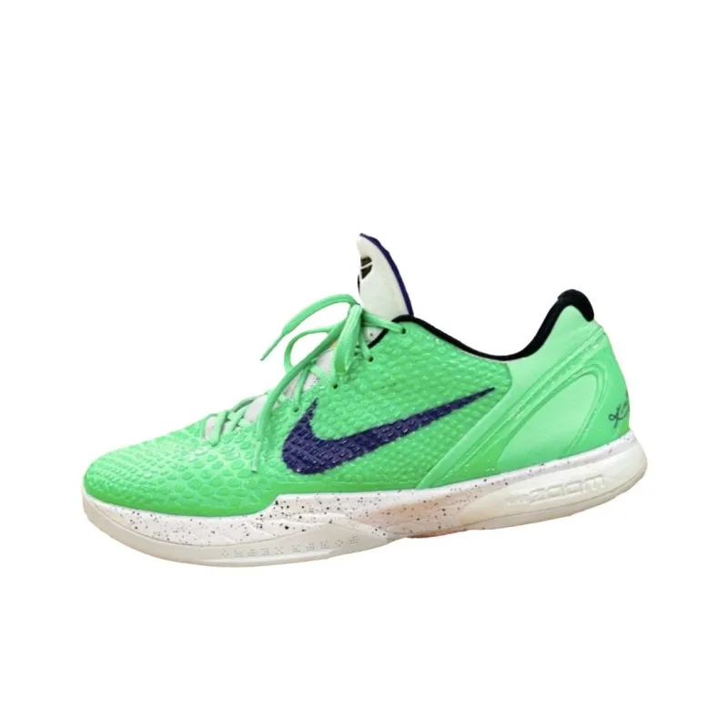 Nike Zoom Kobe 6 Cushioning Anti Slip And Wear Resistant Low Top Basketball Shoes Men's Green-0