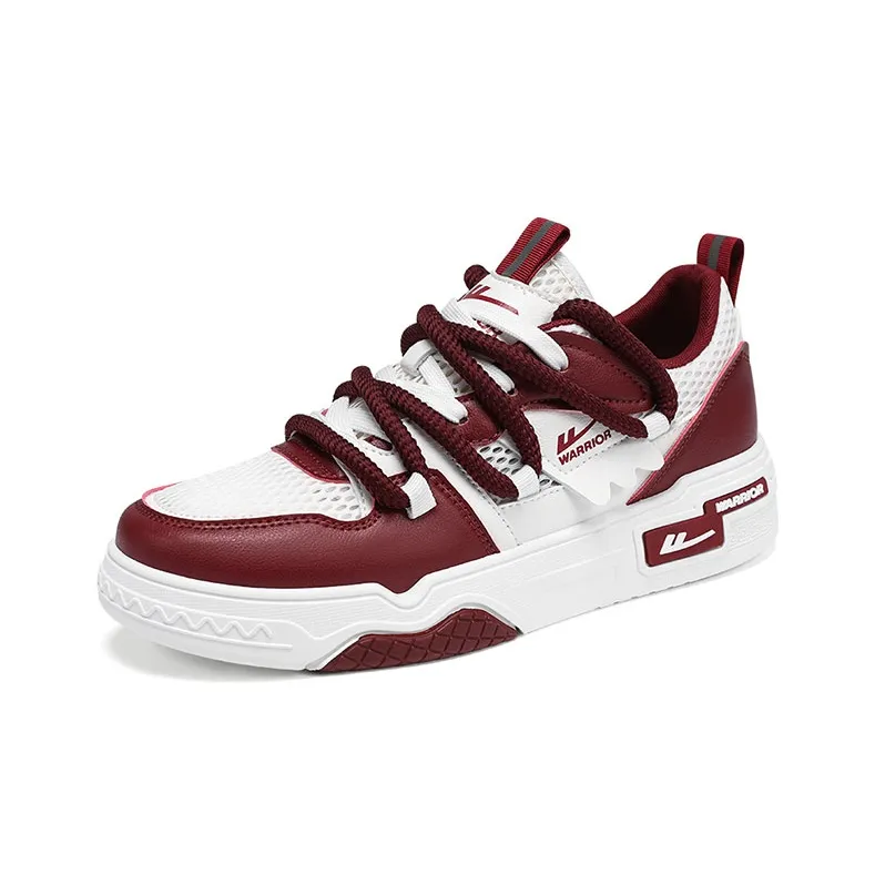 Warrior Height Increasing, Abrasion Resistant, Lightweight, And Breathable Low Top Skateboard Shoes Unisex-82