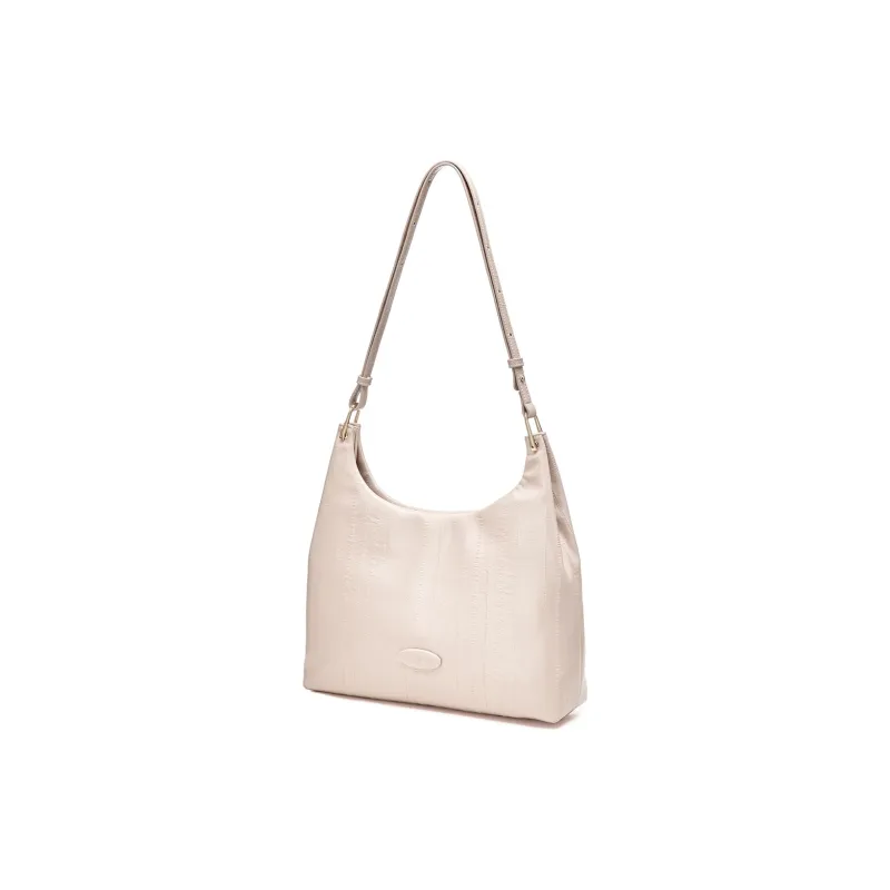 JOSINY Pu Commute Shoulder Bag Women's Black/Apricot/Nude Pink-15