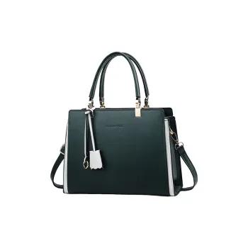 HACIN PU Shoulder Bag Regular Women's Green/Black/Khaki/Blue/Earth Yellow