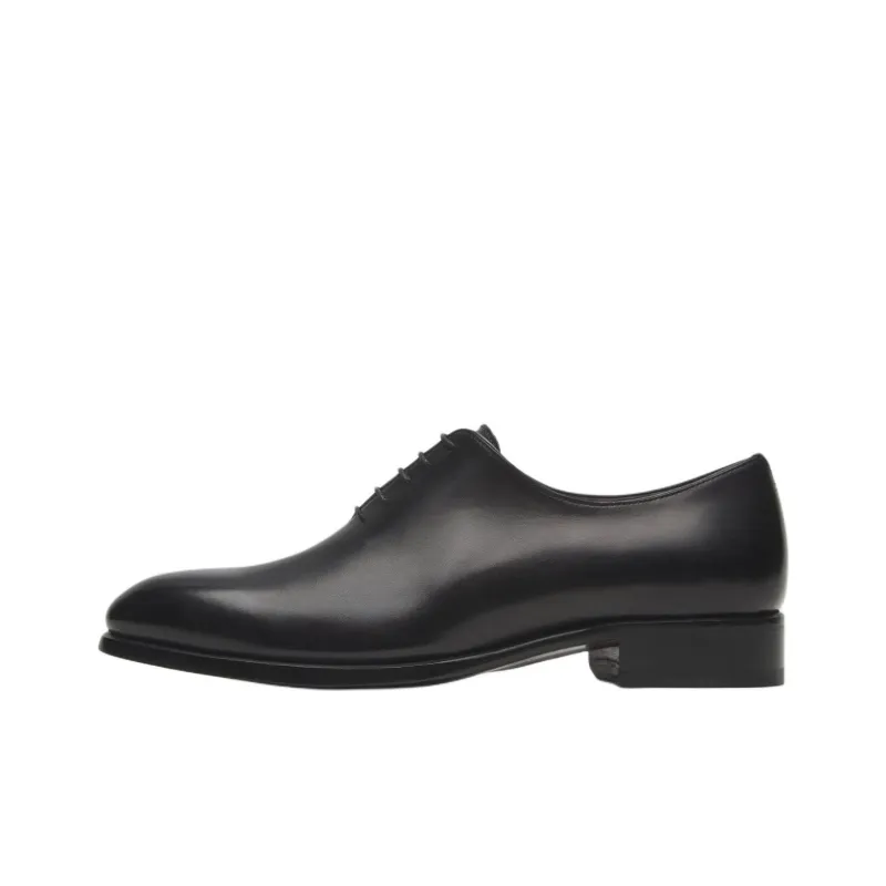 Brioni Dress Shoes Men Low-Top Black-0