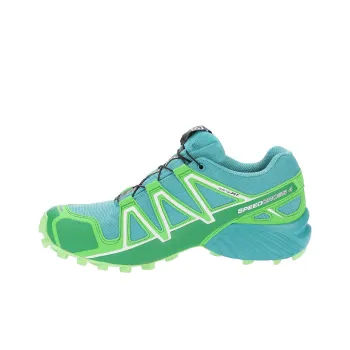SALOMON Speedcross 4 Anti Slip Wear Resistant Low Top Casual Running Shoes Women's Green
