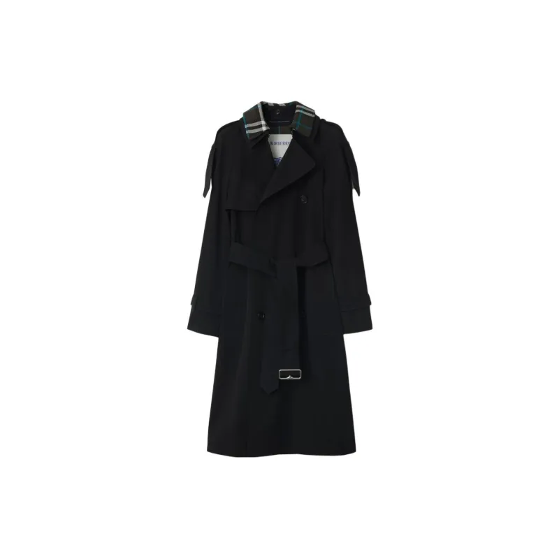Burberry Trench Coat Women's Black-1