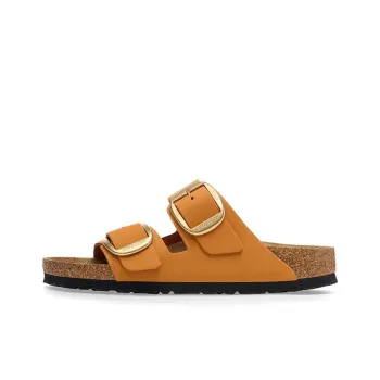 Birkenstock Arizona Slide Slippers Women's Orange Narrow Fit