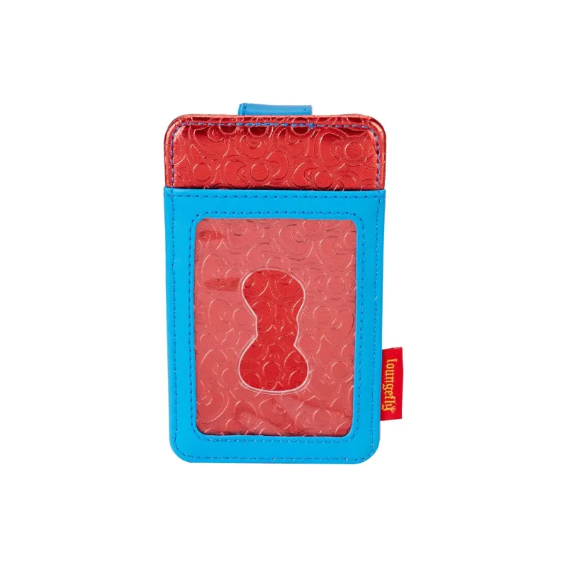Sanrio Loungefly 50th Anniversary Commemoration, Collaboration Vegan Leather Card Holder Regular Women's Red-2