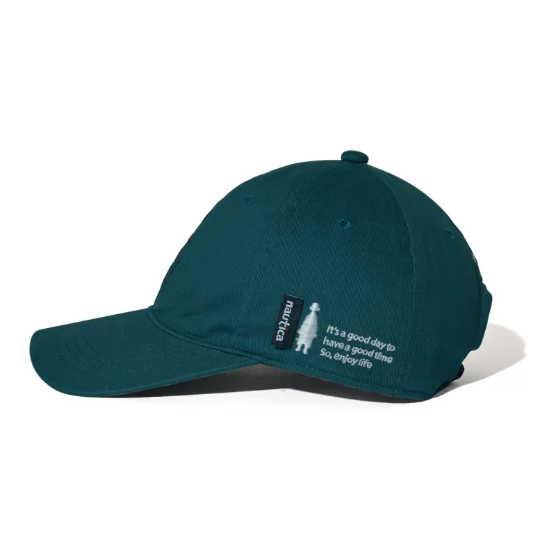 Nautica White Sail Cotton Baseball Caps Unisex-5