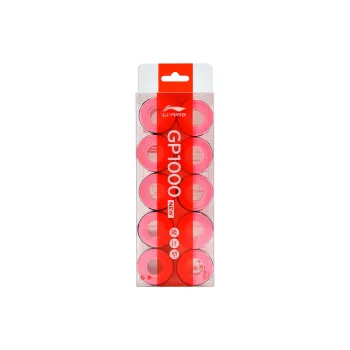 LiNing Badminton Grip Tape PU Badminton Racket Thin 10 Pack