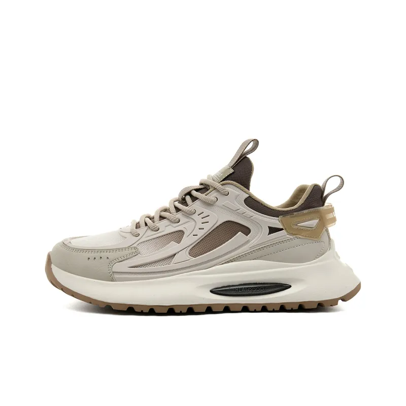 HLA Outdoor Fashion Breathable Mesh Athletic Shoes Height Increasing Wear-Resistant Casual Shoes Men's-8