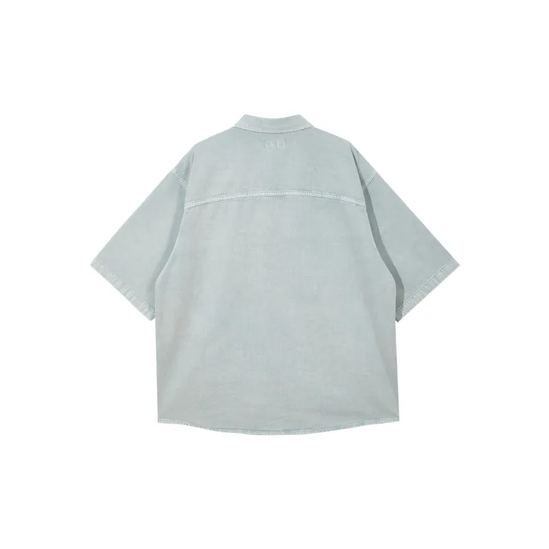 JACK&JONES Shirts Men E39 Medium Blue Denim-1