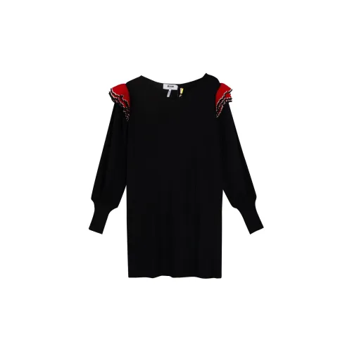 MSGM Long-Sleeved Dresses Women's Black