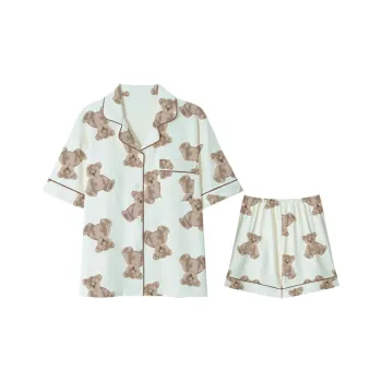 Lan Miao Pajama Set Women's QY Imitation Cotton Women's 24314