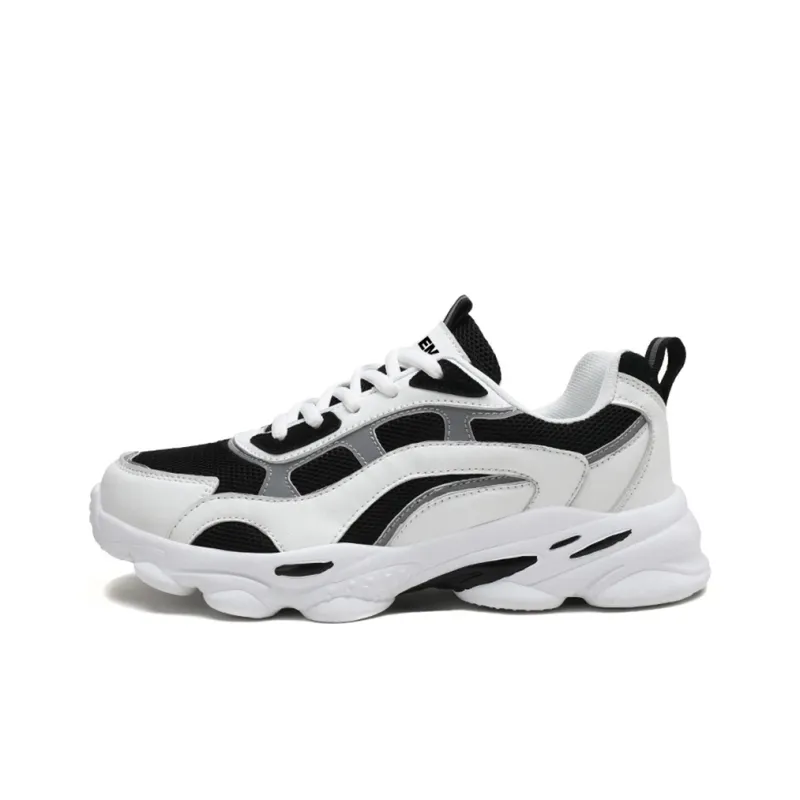 JKEM Wear-resistant Lightweight Breathable And Non-slip. Low-Top Chunky Sneakers Women's-11