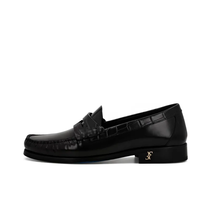 Billionaire Loafers Men's Black-0