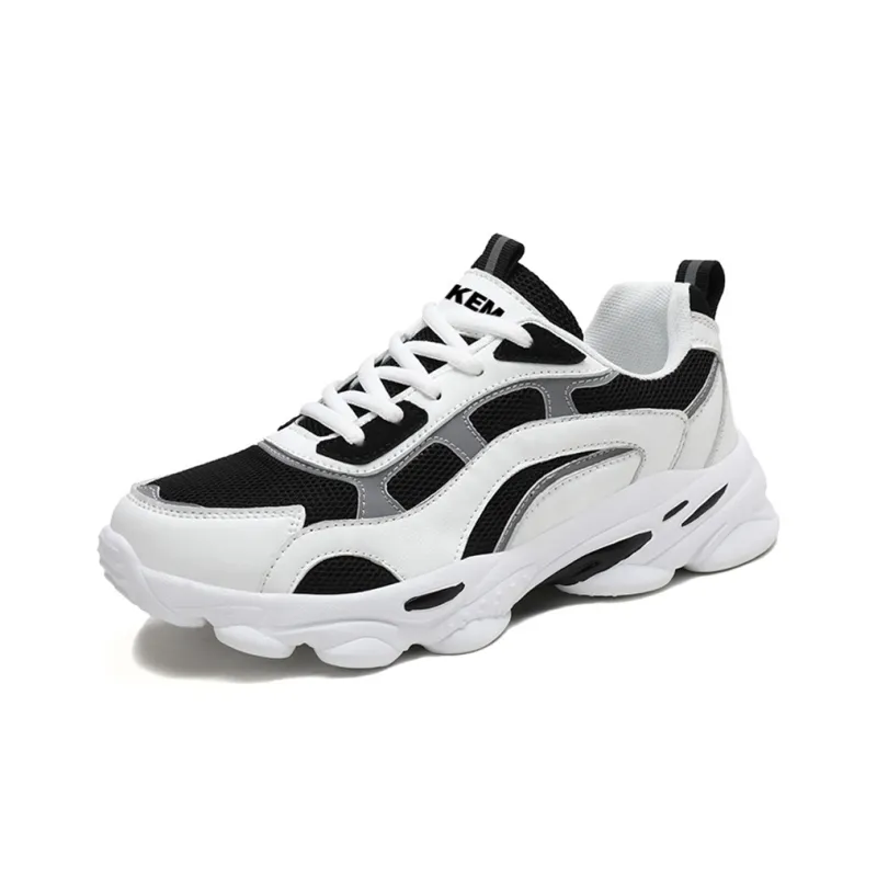 JKEM Wear-resistant Lightweight Breathable And Non-slip. Low-Top Chunky Sneakers Women's-12