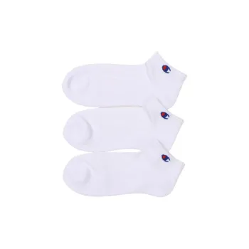 Champion SS24 Ankle Socks Men's 3 Pack White