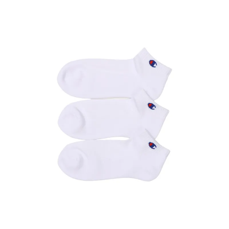 Champion SS24 Ankle Socks Men's 3 Pack White-0