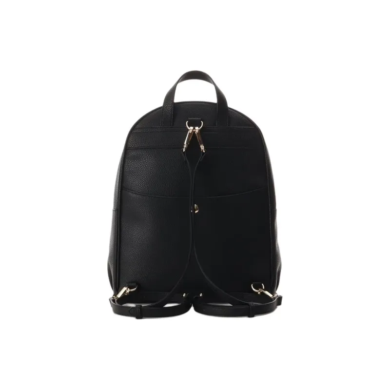 SAMANTHA THAVASA Synthetic Leather Backpack Large Size Women's Black-2