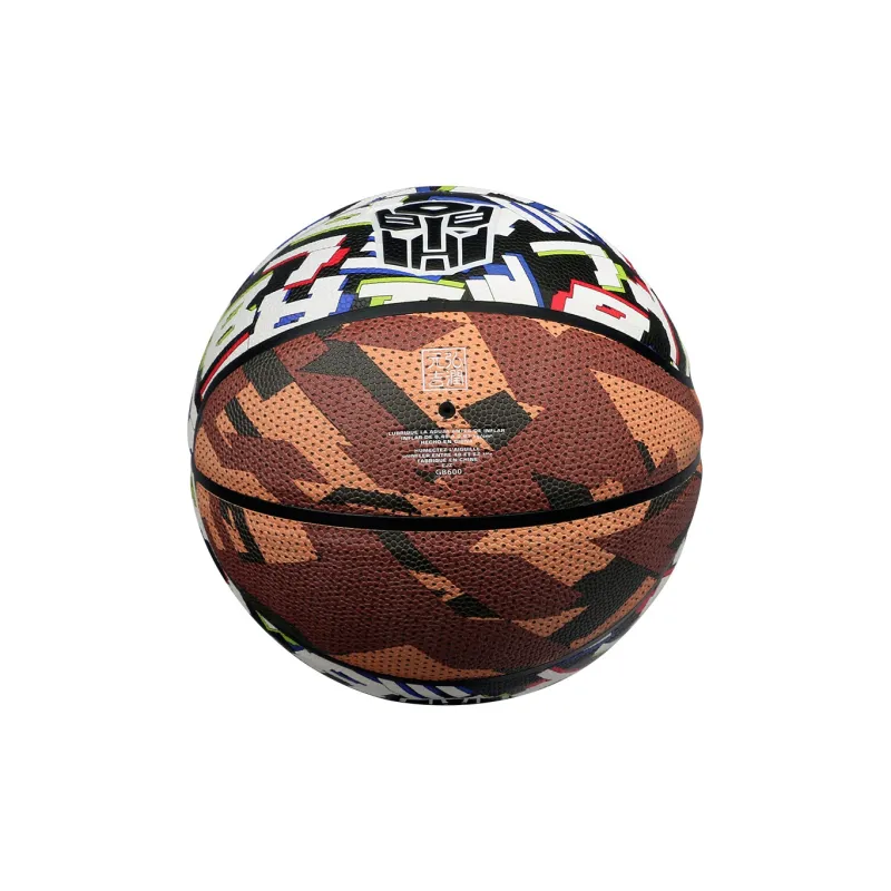 ProSelect x Transformers PU Basketball Brown Size 5 Training Kids'-3