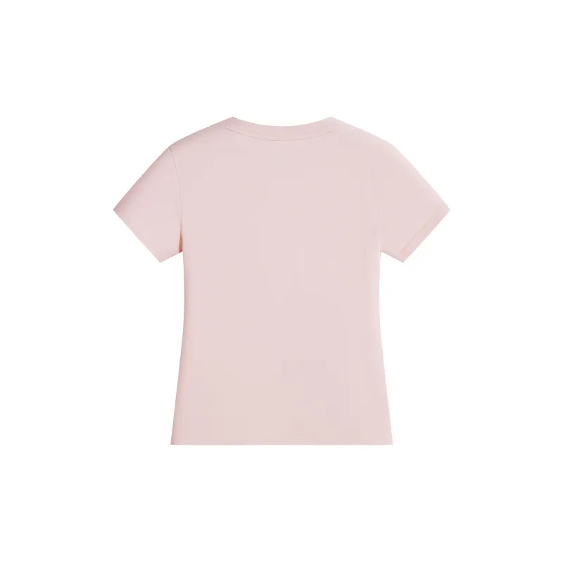 Kappa 1916 Series T Shirt Women's Peachy Pink-1