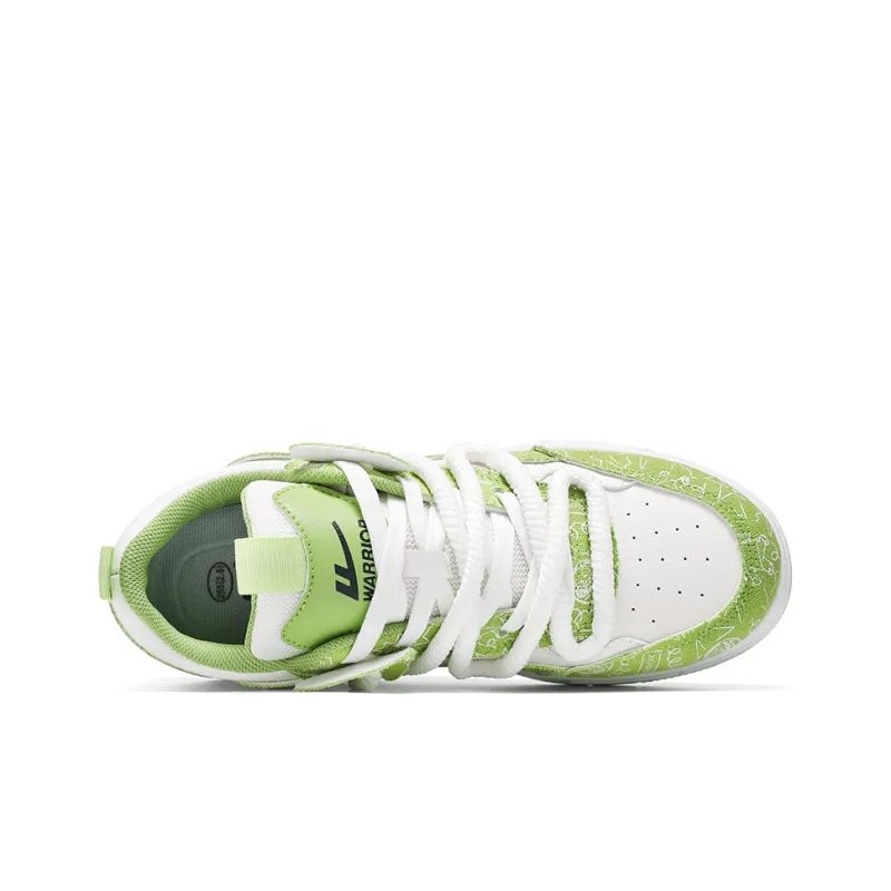 Warrior Height Increasing, Abrasion Resistant, Lightweight, And Breathable Low Top Skateboard Shoes Unisex-53