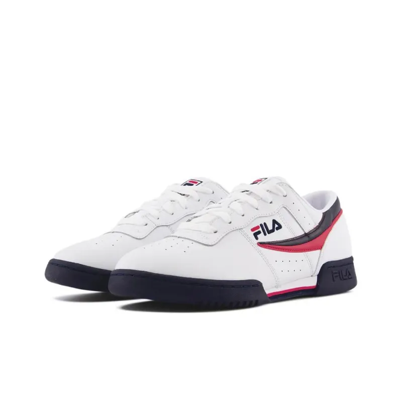 FILA Original Fitness White Navy Red-3