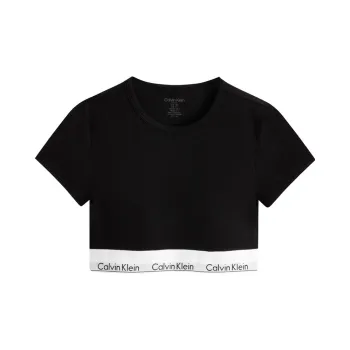 CALVIN KLEIN Modern Gravity Band Bra Women's Space Black