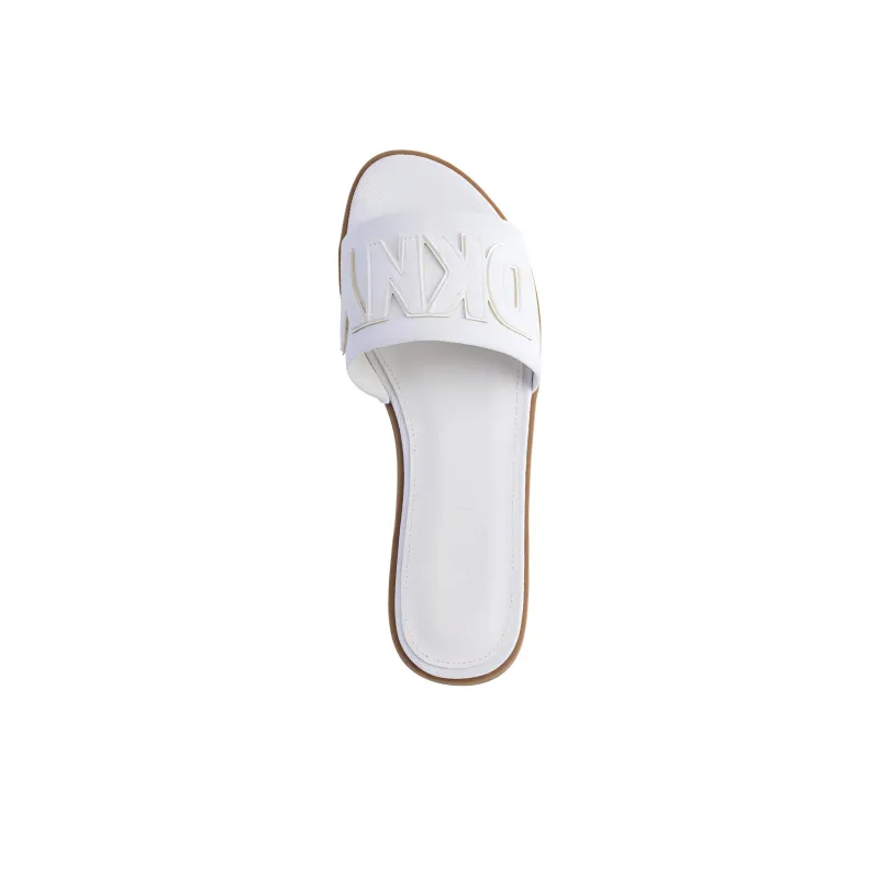 DKNY Slide Slippers Women's White-3