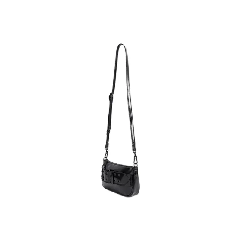 STEVE MADDEN PU Shoulder Bag Crossbody Bag Handbag Small Size Women's Black-2