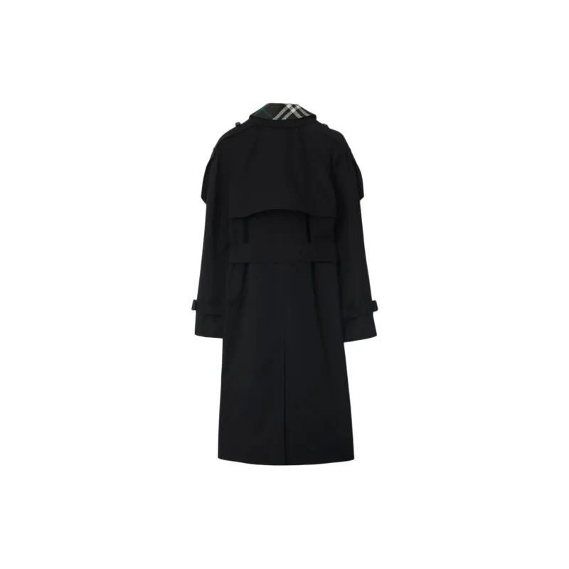Burberry Trench Coat Women's Black-2