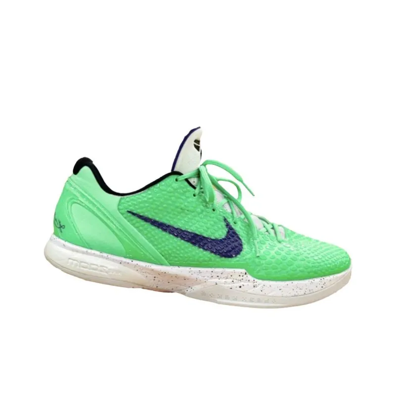 Nike Zoom Kobe 6 Cushioning Anti Slip And Wear Resistant Low Top Basketball Shoes Men's Green-1