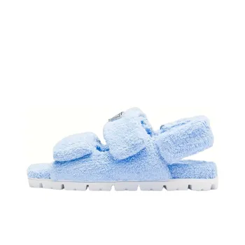PRADA One Strap Sandals Women's Blue