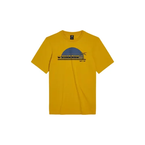 G-STAR RAW T-Shirts Men Yellow