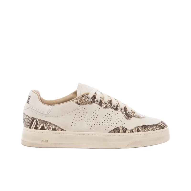 P448 Bali Python Low-Top Skateboard Shoes Unisex Brown-1