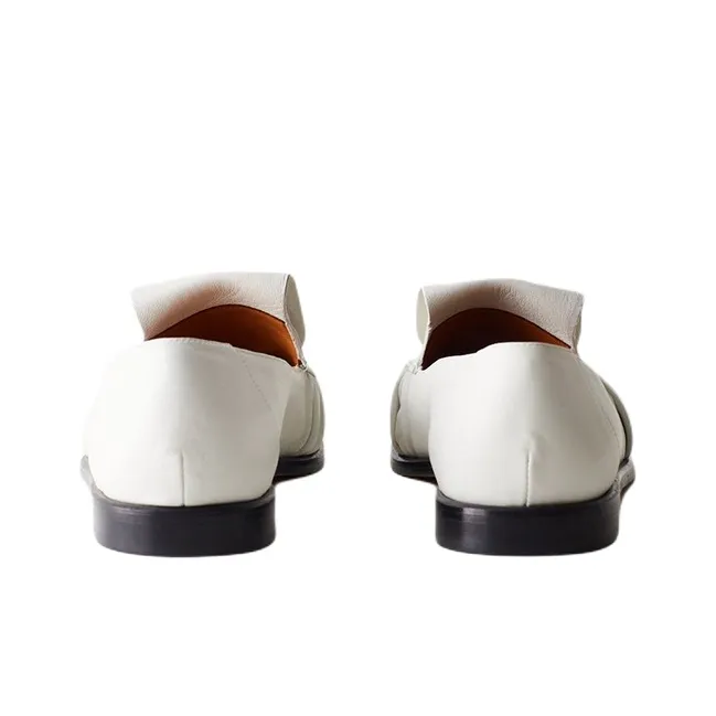 TIBI Steve Loafers Women's White-4