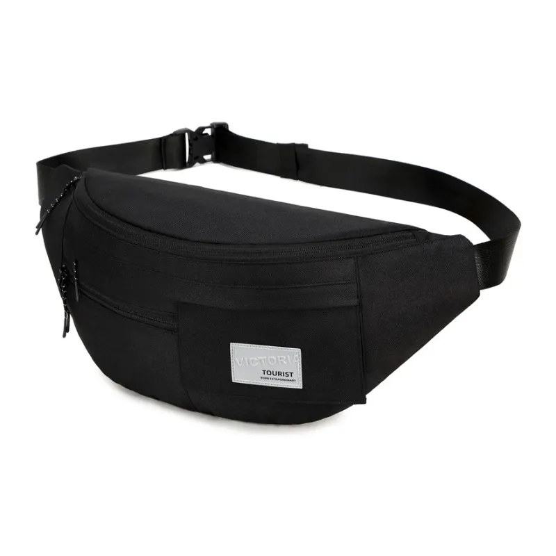 Victorian traveler Sling Bags Black-1