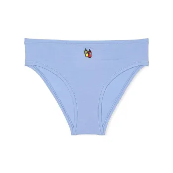 Victoria's Secret PINK COTTON CHEEKY PANTY / HBKMG Underpants Women's 1 Pack Blue