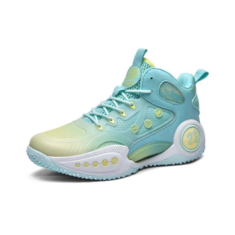 Black tailed Deer Shock Absorbers Slip Resistant, Abrasion Resistant, Breathable Mid Top Basketball Shoes Unisex-4