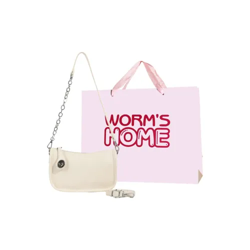 Worm's Home Shoulder Bags