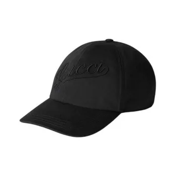 GUCCI Logo Embroidered Baseball Hat