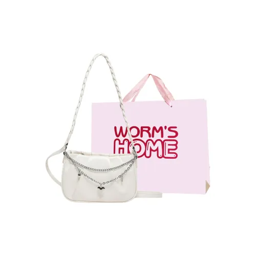 Worm's Home Shoulder Bags