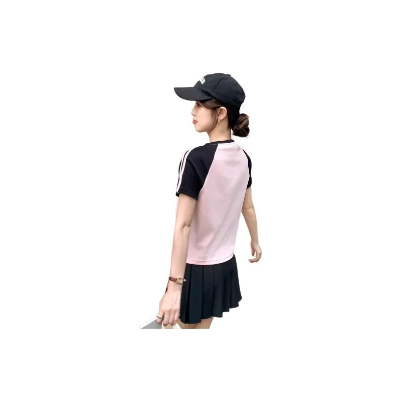 Tonlion T Shirt Women's Light Pink-1