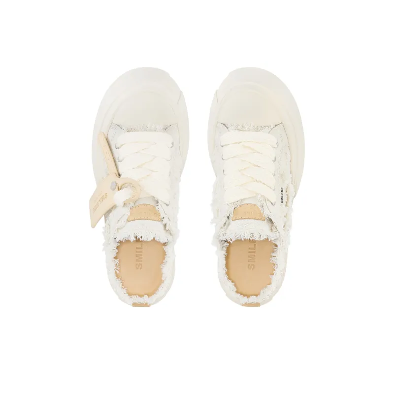 SMILEME Low-Top Canvas Shoes Unisex-3
