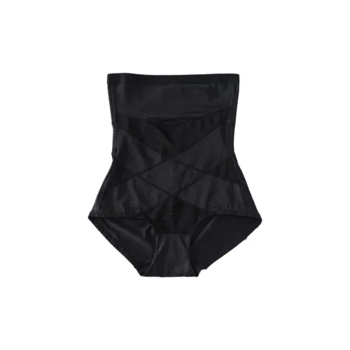 Flowers In Water Underpants Women's 1 Pack Black